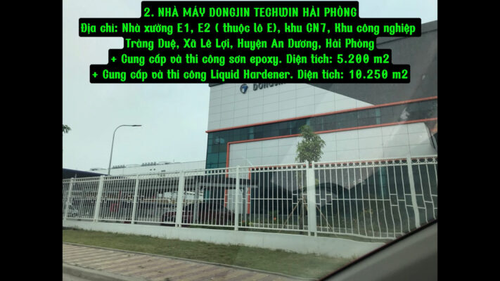 Nhà máy Dongjin Techwin Hải Phòng